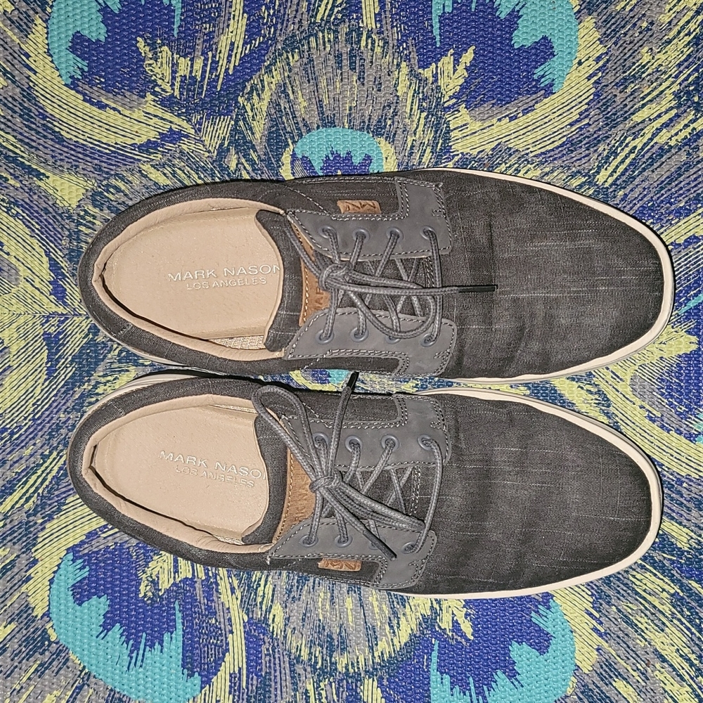 Mark Nason Los Angeles Men casual Navy shoes